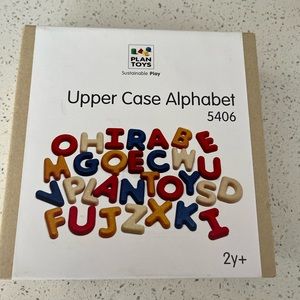 PlanToys Uppercase Alphabet